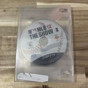 MLB 12 The Show Sony PS3 PlayStation 3  Disc only, works perfectly!